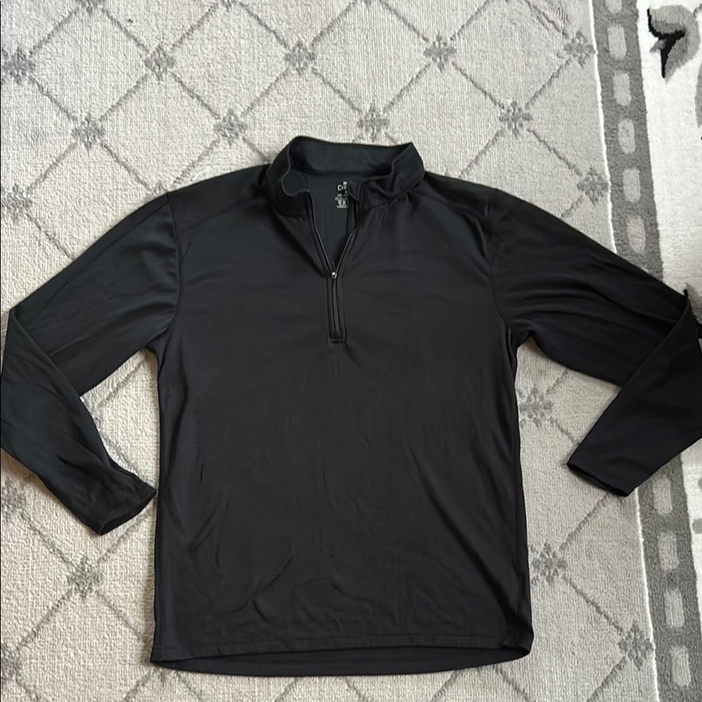 Hot Chillys Black Carbon Neutral Quarter Zip Pullover PT3075 121127